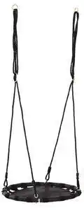 Favi Homcom, leagan tip cuib, φ 60 cm, negru | aosom ro Ofertă