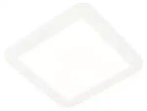 Favi Plafoniera albă 22,5 cm cu led în 3 trepte reglabilă ip44 - steve Ofertă