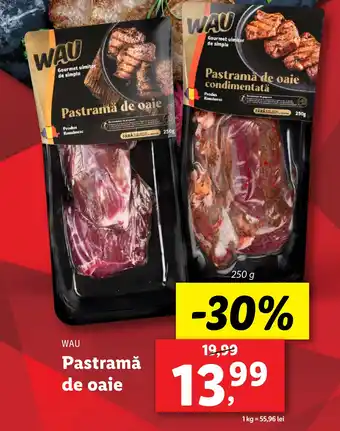 WAU Pastramă de oaie