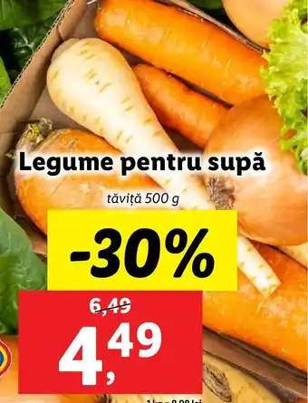 Lidl Legume pentru supă Ofertă
