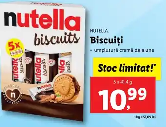 Lidl NUTELLA Biscuiți Ofertă