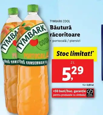 Lidl TYMBARK COOL Băutură răcoritoare Ofertă