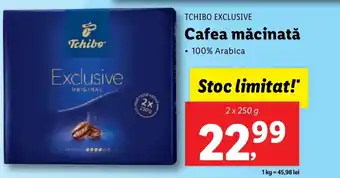 TCHIBO EXCLUSIVE Cafea măcinată