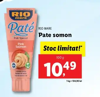 Lidl RIO MARE Pate somon Ofertă