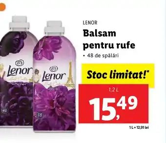 Lidl LENOR Balsam pentru rufe Ofertă