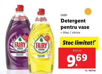 Lidl FAIRY Detergent pentru vase Ofertă