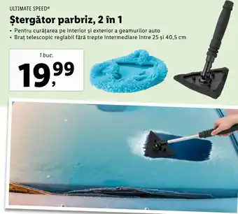 Lidl ULTIMATE SPEED® Ştergător parbriz, 2 în 1 Ofertă