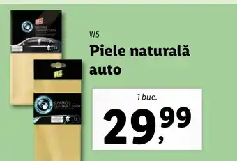 Lidl W5 Piele naturală auto Ofertă