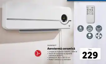 SILVERCRESTⓇ Aerotermă ceramică