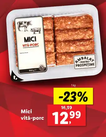 Lidl Mici vită-porc Ofertă