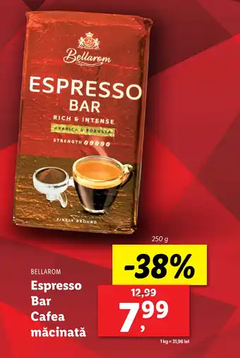 Lidl BELLAROM Espresso Bar Cafea măcinată Ofertă
