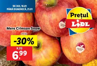 Lidl Mere Crimson Snow Ofertă