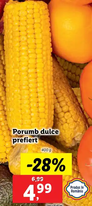 Lidl Porumb dulce prefiert Ofertă