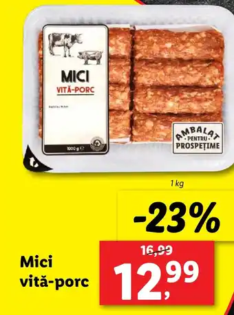 Lidl Mici vită-porc Ofertă