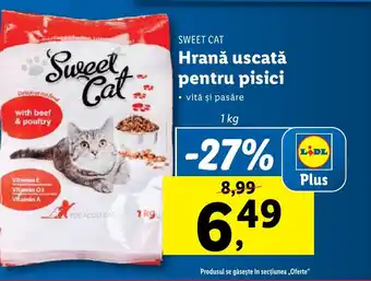 Lidl SWEET CAT Hrană uscată pentru pisici Ofertă