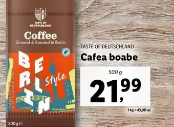 Lidl TASTE OF DEUTSCHLAND Cafea boabe Ofertă