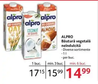 ALPRO Băutură vegetală neîndulcită