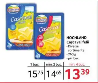 Selgros HOCHLAND Caşcaval felii Ofertă