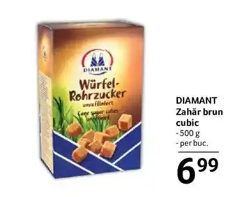 Selgros DIAMANT Zahăr brun cubic Ofertă