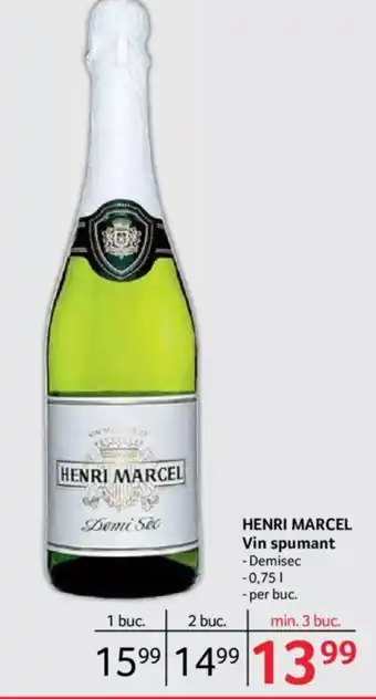 HENRI MARCEL Vin spumant