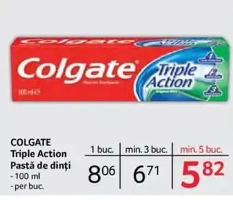 COLGATE Triple Action Pastă de dinţi
