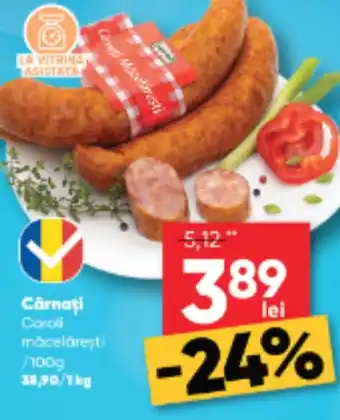 PROFI Cârnaţi Caroli măcelăreşti Ofertă