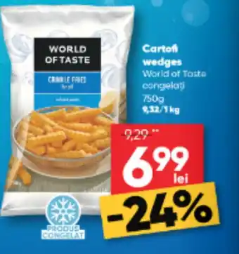 PROFI Cartofi wedges World of Taste Ofertă
