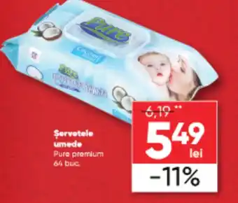 PROFI Șervetele umede Pure Ofertă