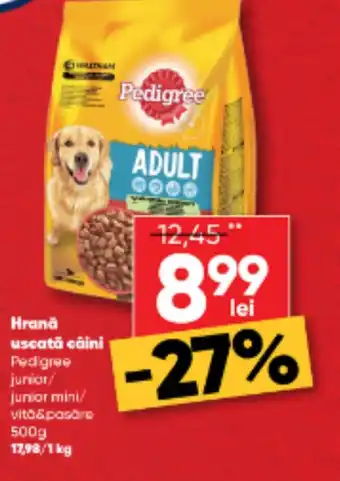 PROFI Hrana uscată câini Pedigree Ofertă
