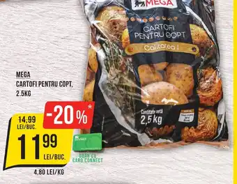 Mega Image MEGA CARTOFI PENTRU COPT, 2.5KG Ofertă