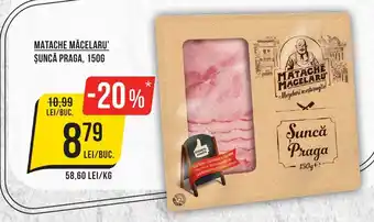 Mega Image MATACHE MĂCELARU' ŞUNCĂ PRAGA, 150G Ofertă