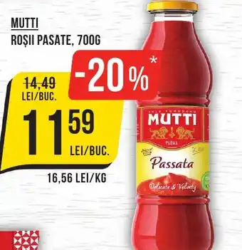 MUTTI ROȘII PASATE, 700G