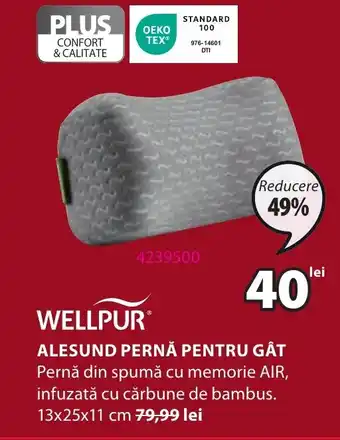 JYSK ALESUND PERNĂ PENTRU GÂT Ofertă