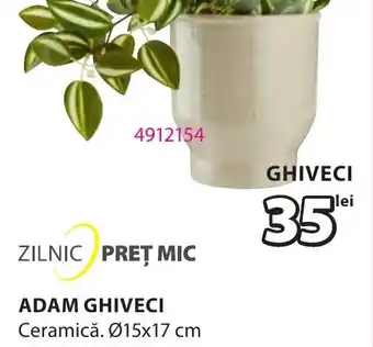 JYSK ADAM GHIVECI Ofertă