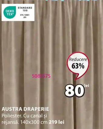 JYSK AUSTRA DRAPERIE Ofertă