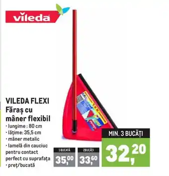 VILEDA FLEXI Făraş cu mâner flexibil