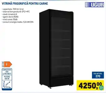 Metro VITRINĂ FRIGORIFICĂ PENTRU CARNE Ofertă