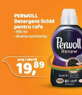 PERWOLL Detergent lichid pentru rufe