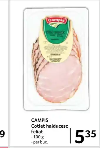 Selgros CAMPIS Cotlet haiducesc feliat Ofertă
