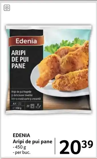 Selgros EDENIA Aripi de pui pane Ofertă