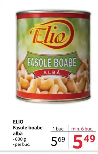 Selgros ELIO Fasole boabe albă Ofertă
