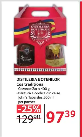 Selgros DISTILERIA BOTENILOR Coş tradițional Ofertă