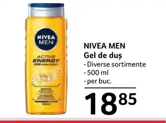 Selgros NIVEA MEN Gel de duş Ofertă