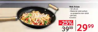 Selgros Wok Arizzo Ofertă