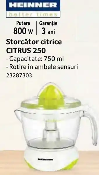 Selgros Storcător citrice CITRUS 250 Ofertă