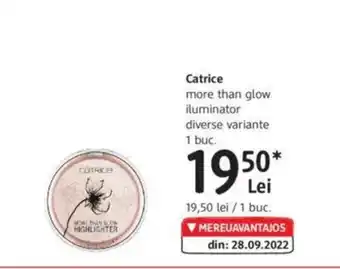 DM Catrice more than glow iluminator Ofertă