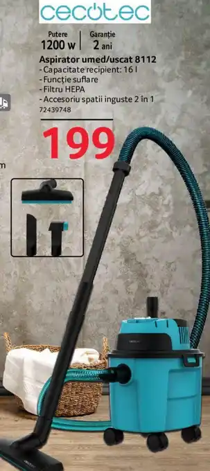 Selgros Aspirator umed/uscat 8112 Ofertă