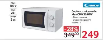 Selgros Cuptor cu microunde Idea CMW20SMW Ofertă