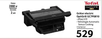 Selgros Grătar electric OptiGrill GC7P0810 Ofertă