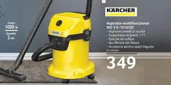 Selgros Aspirator multifuncțional WD 3 V-17/4/20 Ofertă